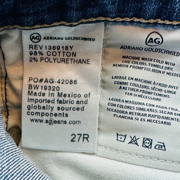 Adriano Goldshmied 18YR Wash The Legging Ankle Super Skinny Ankle Jeans Size 27 - Picture 8 of 13